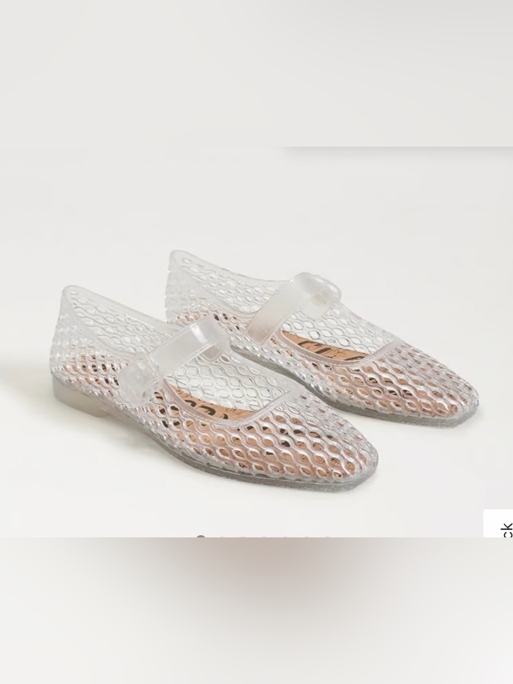 Sam Edelman Clear MaryJane Jellies